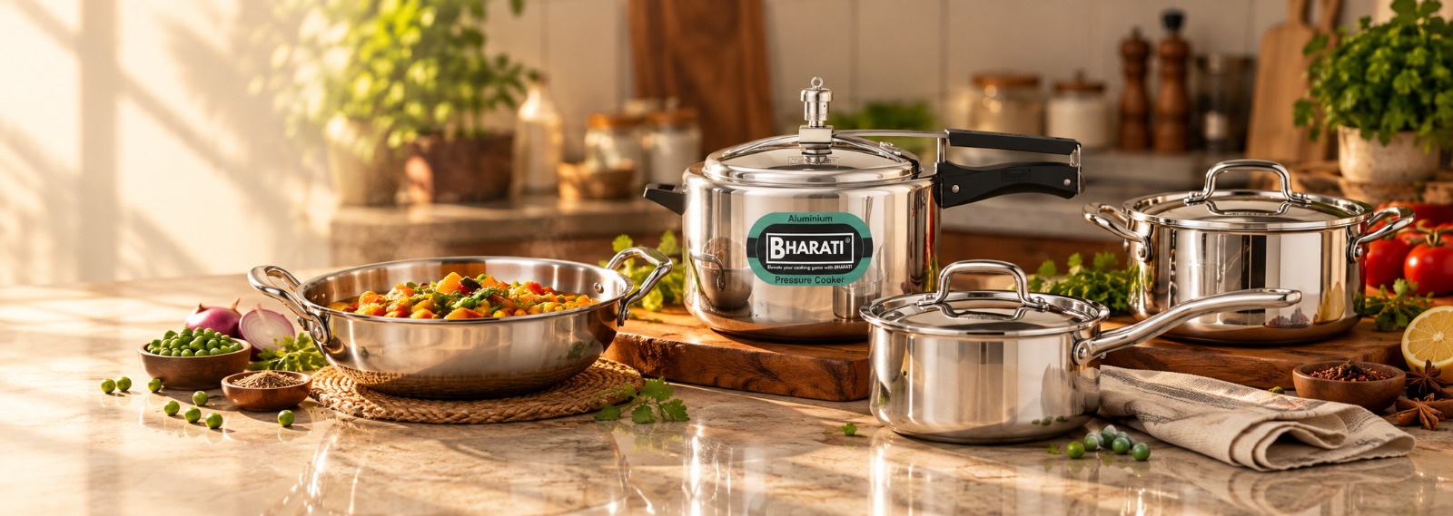 BHARATI complete kitchen cookware collection
